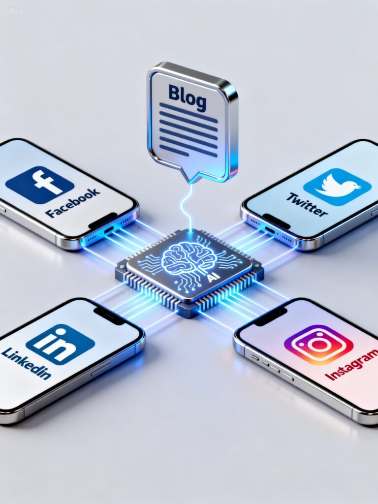 OttoKit을 활용한 원소스 멀티유즈 SNS 마케팅 자동화 흐름도